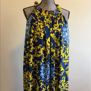 Holiday Lady Paisley Print Dress